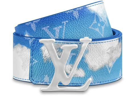 lv clouds belt|louis vuitton Lv reversible belt.